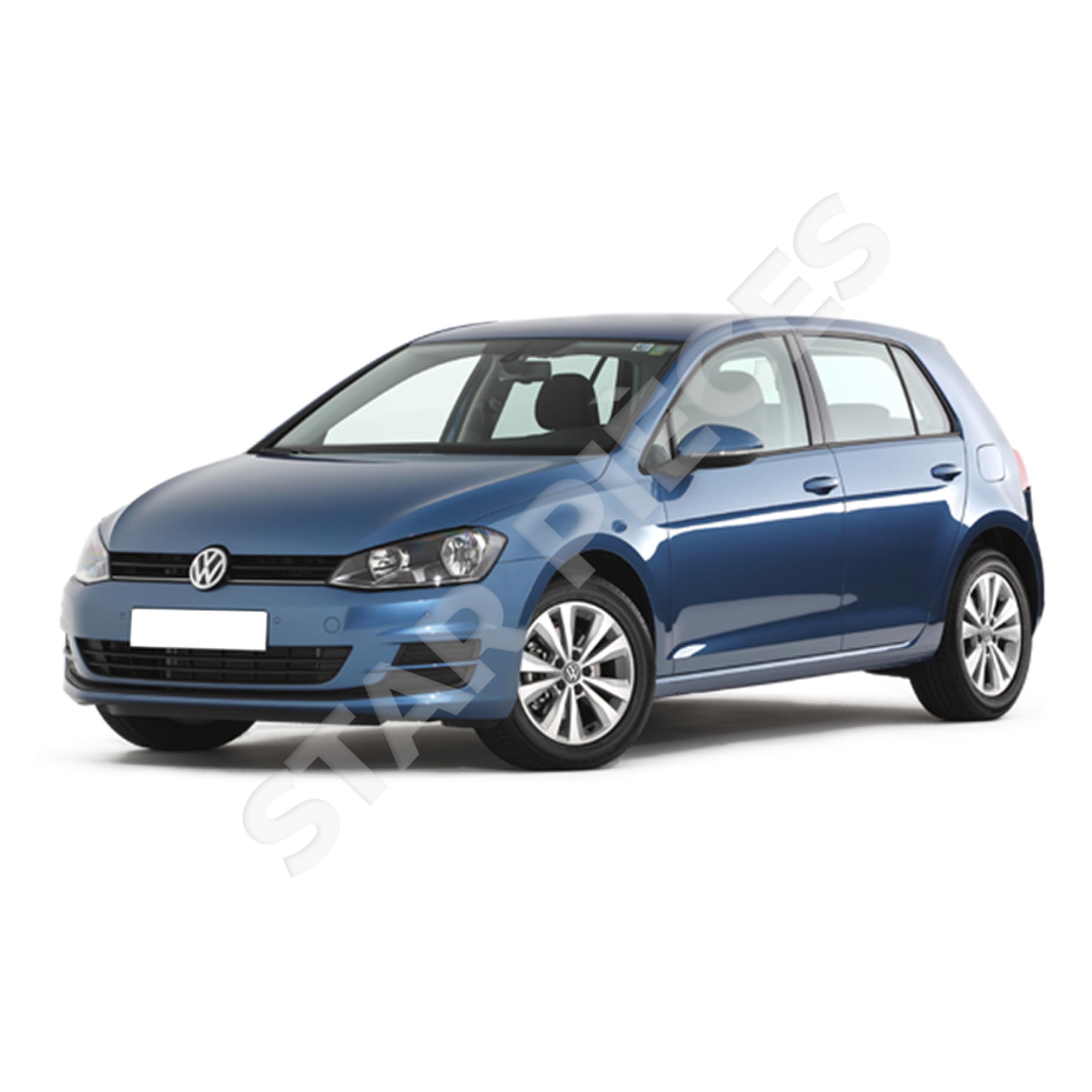 2 verins de coffre compatibles pour Golf 6 (2008-2013) Vérins de hayon | 5K6827550D, 5K6827550B