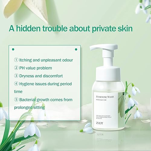 Miniatura 4 de Lavado femenino diario para mujer, lavado íntimo, equilibrio de PH, productos de lavado femenino, ingredientes naturales, hipoalergénicos, prevenir