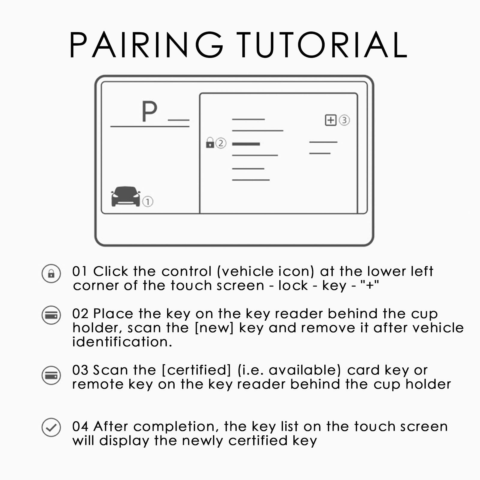 GOLOVENLD NFC-Auto Car Smart Remote Control Card Key Keyless Card Sleeve Retrofit-Replacement Accessories Compatible-for