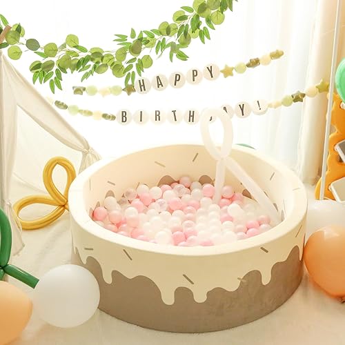 Miniatura 5 de TRENDPLAY 50 bolas de plástico para hoyos de bolas, ideales para gatear bolas y piscinas, despierta la imaginación de tu niño