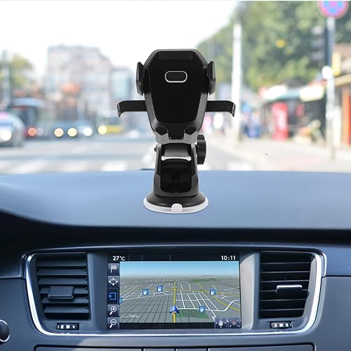 Miniatura 7 de Car Dash Cam Suction Cup Mount Holder with Adjustable Arm and Multipurpose Suction Base, Universal Car Dvr Holder for Dashboard and Windshield