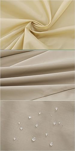 Miniatura 7 de Chrisuno Gabardina de doble botonadura para mujer, abrigo de longitud media con cinturón, chaqueta de vestir larga con capucha desmontable