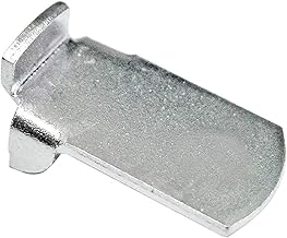 Bodenträger Tablarträger Stahl verzinkt | VARI | 20 Stück Regal-Bodenträger zum Einhängen | Fachbodenträger Schrank | Maße: 10 x 18 x 9 mm | Tragkraft: 12,5 kg | Fachträger-Befestigung (VARI 10)