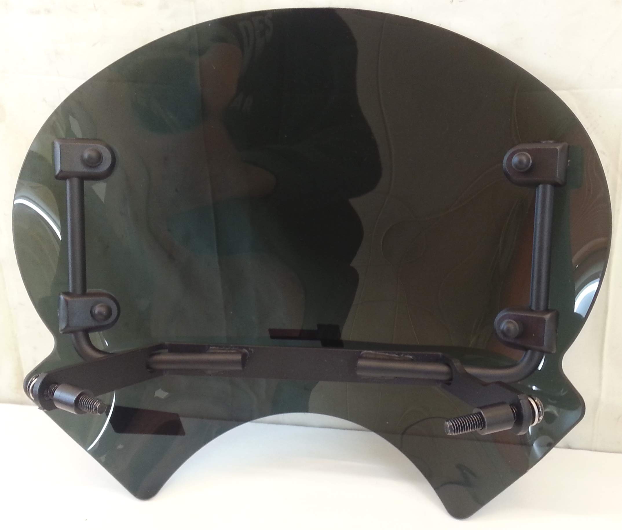 CUPOLINO FUME' SCURO 3MM + ATTACCHI DUCATI SCRAMBL