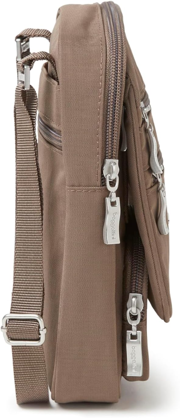 Baggallini Journey Crossbody Bags for Women 9x6 Small Lightweight Travel Handbag W/RFID
