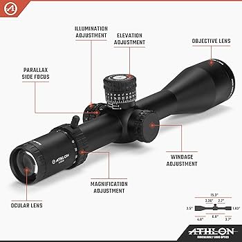 Amazon.com: Athlon Optics Midas Tac GEN2 UHD 5-30x56 Rifle Scope