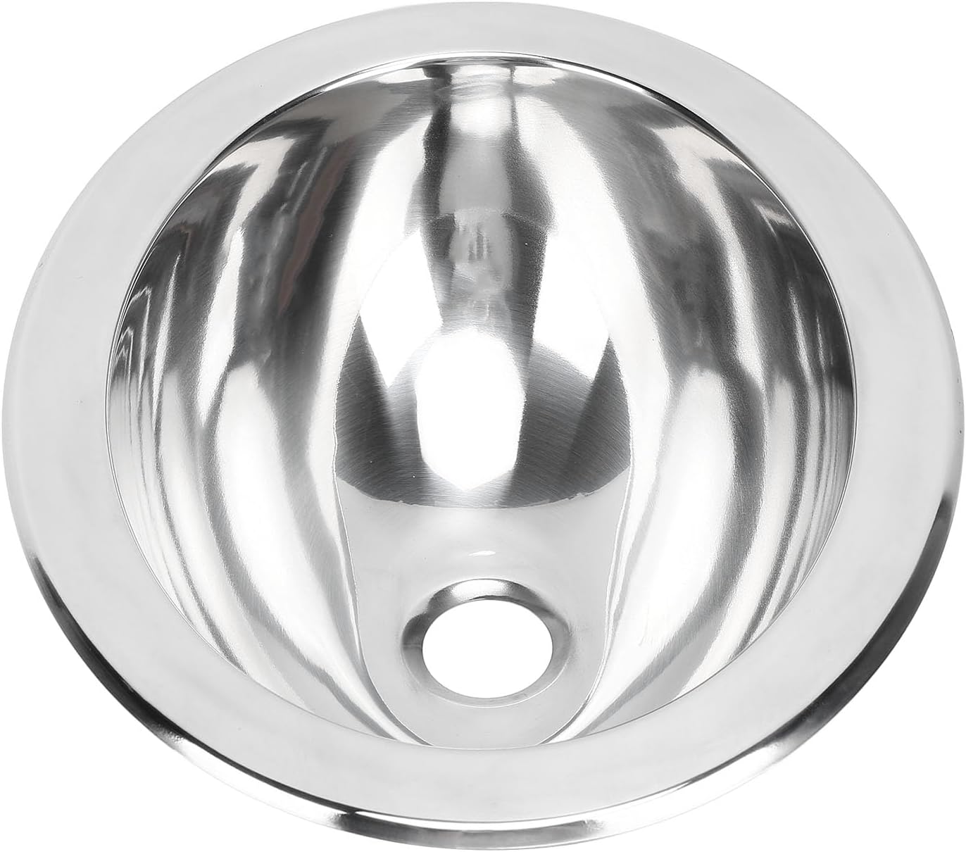 Stainless Steel Single Bowl Bar Sink Easy to Clean for RV Bathroom