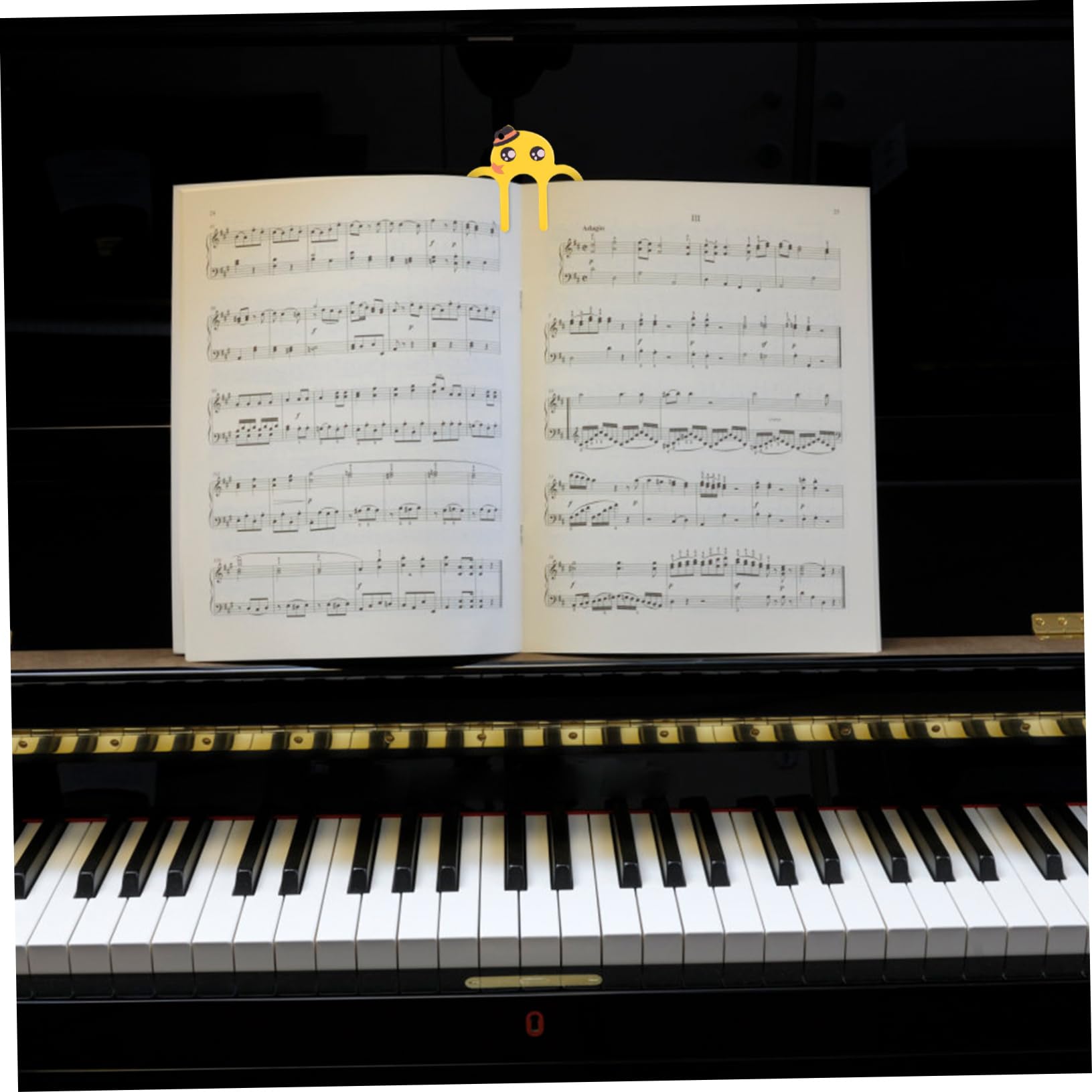 Abaodam 12stücke Musikbuch-clips Notenhalter Für Klavierpartituren Seitenhalter Für Notenblätter Für Bücher Und Dokumente Geeignet
