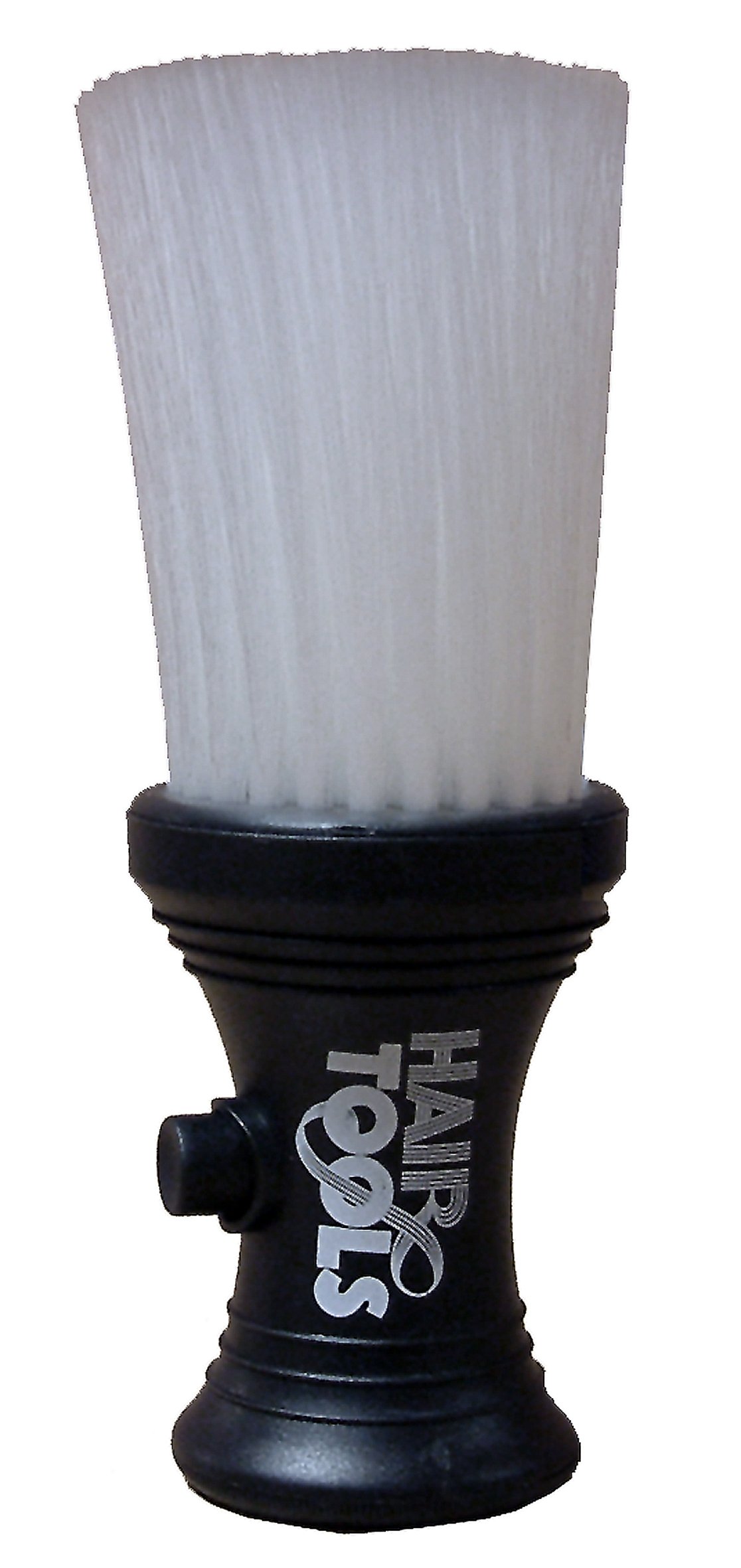 Head Jog Powder Black Barber Brush, Neck Brush For Hairdresser, Professional Barber Neck Duster For Cleaning Hair Clipping Removal Barber Gifts, Accessories For Barbers And Hairdressers Flat black hair