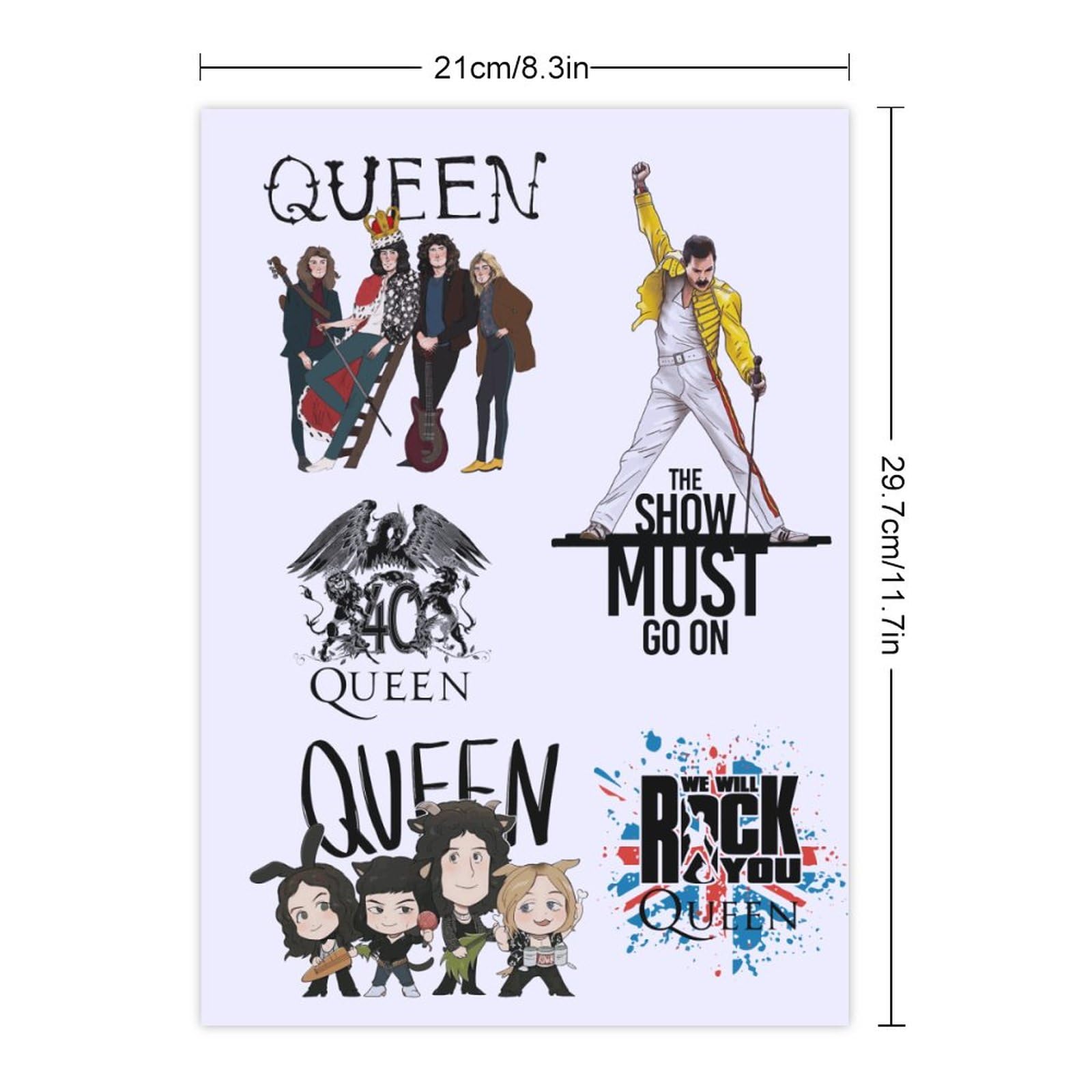 Amazon.co.jp: シール クイーンバンド Queen クイーン Queen クイーン