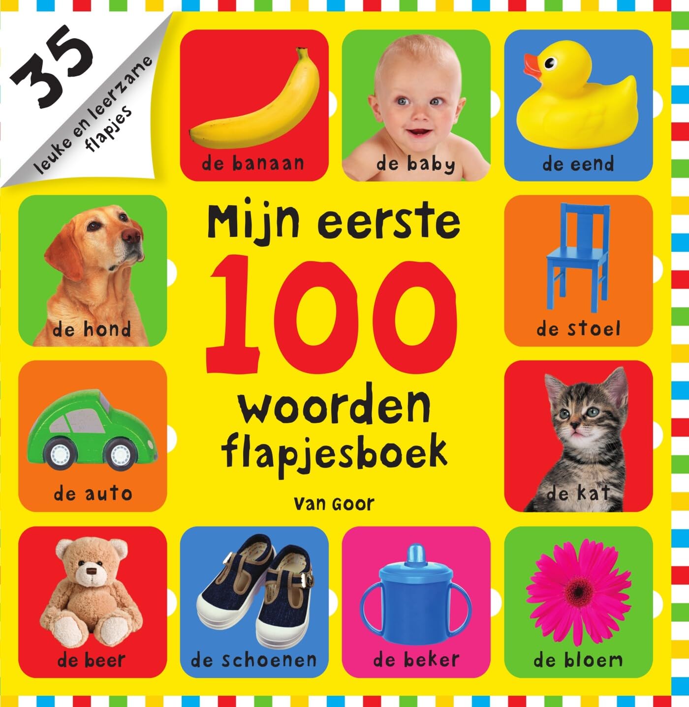 Mijn eerste 100 woorden: flapjesboek