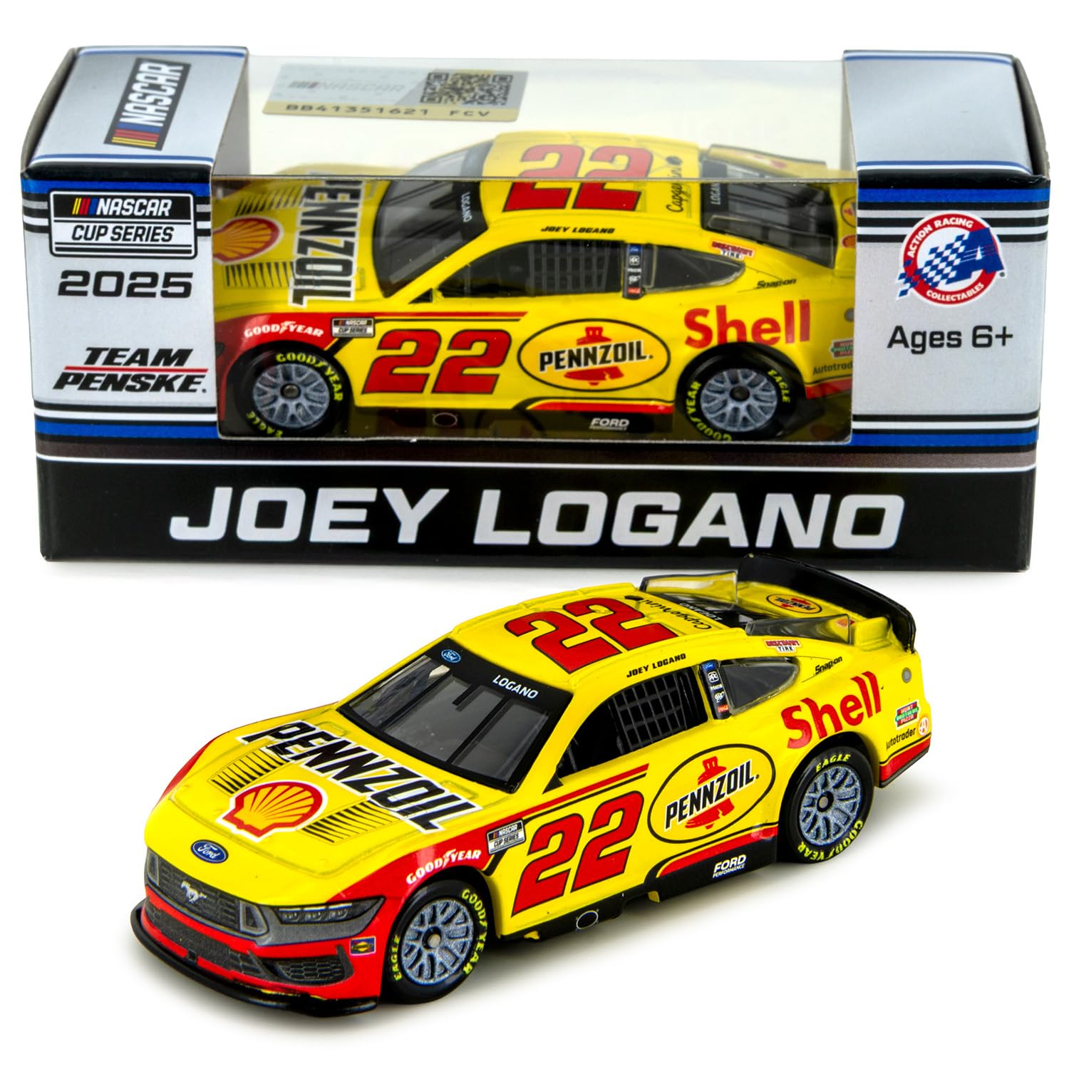 joey logano 202522 164 nascar diecast