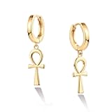 Gold Heart Hoop Earrings Huggie Earrings for Women 14k Gold Plated Small Hoops Earrings
