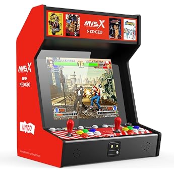 Unico MVSX Home Arcade, Pre-Installed 50 Officially Licensed Retro Games from SNK, Including The King of Fighters/Metal Slug 