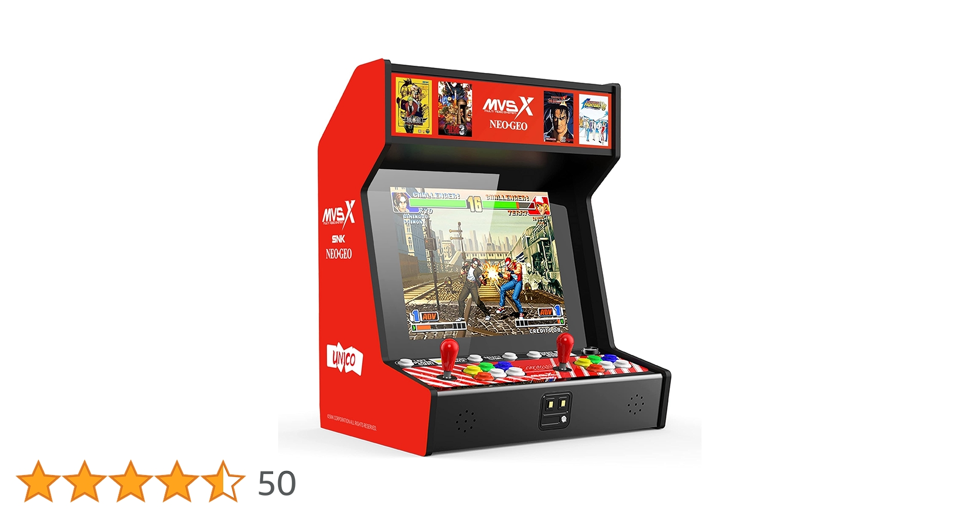 Buy SNK MVSX Home Arcade with 50 Pre-Loaded SNK Classic