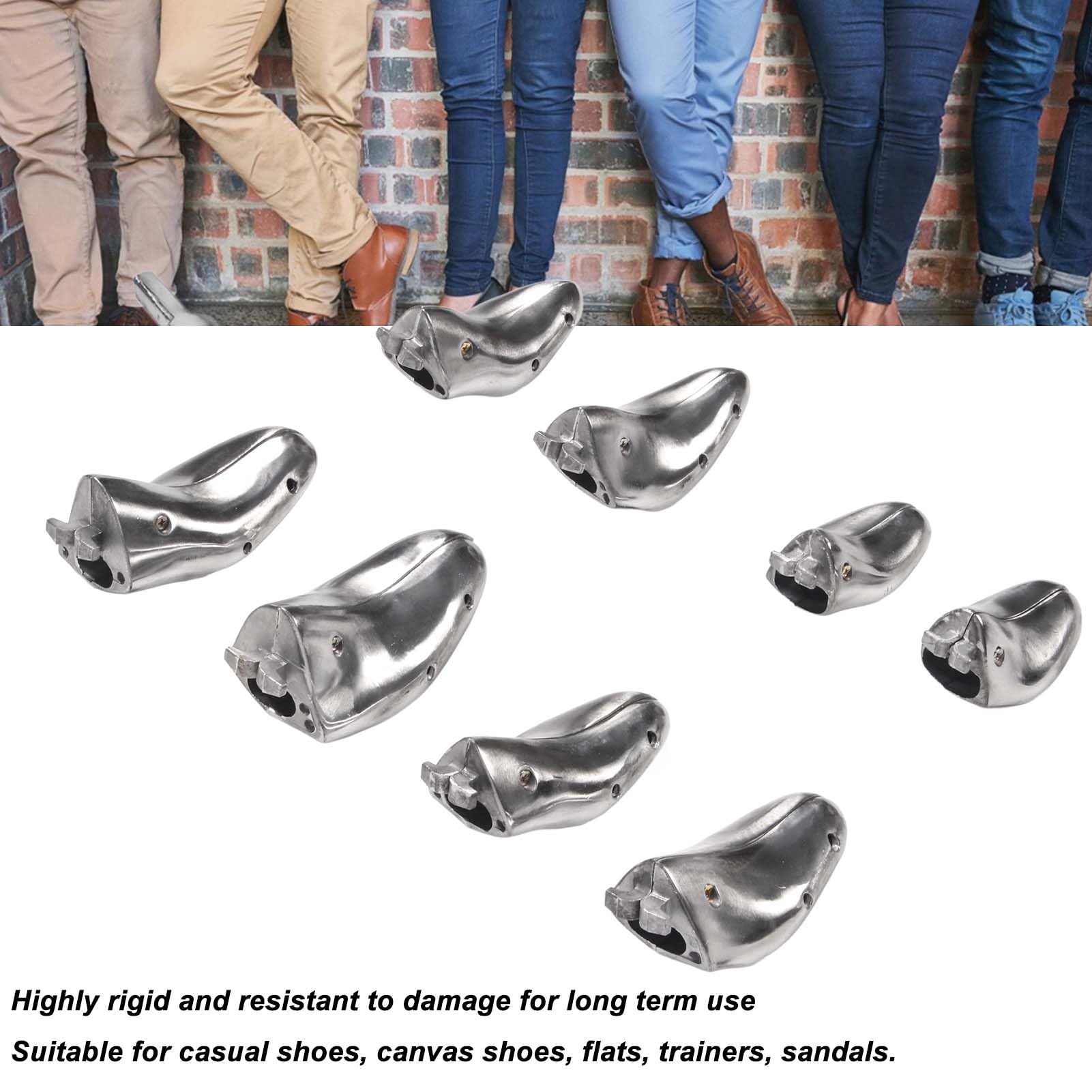 Generic 4 Pary Noszy do Butów, Regulowany Aluminiowy Poszerzacz Prawego Buta w 4 Stylach dla Mężczyzn, Kobiet, Dzieci, Pasuje do Sandałów Casualowych