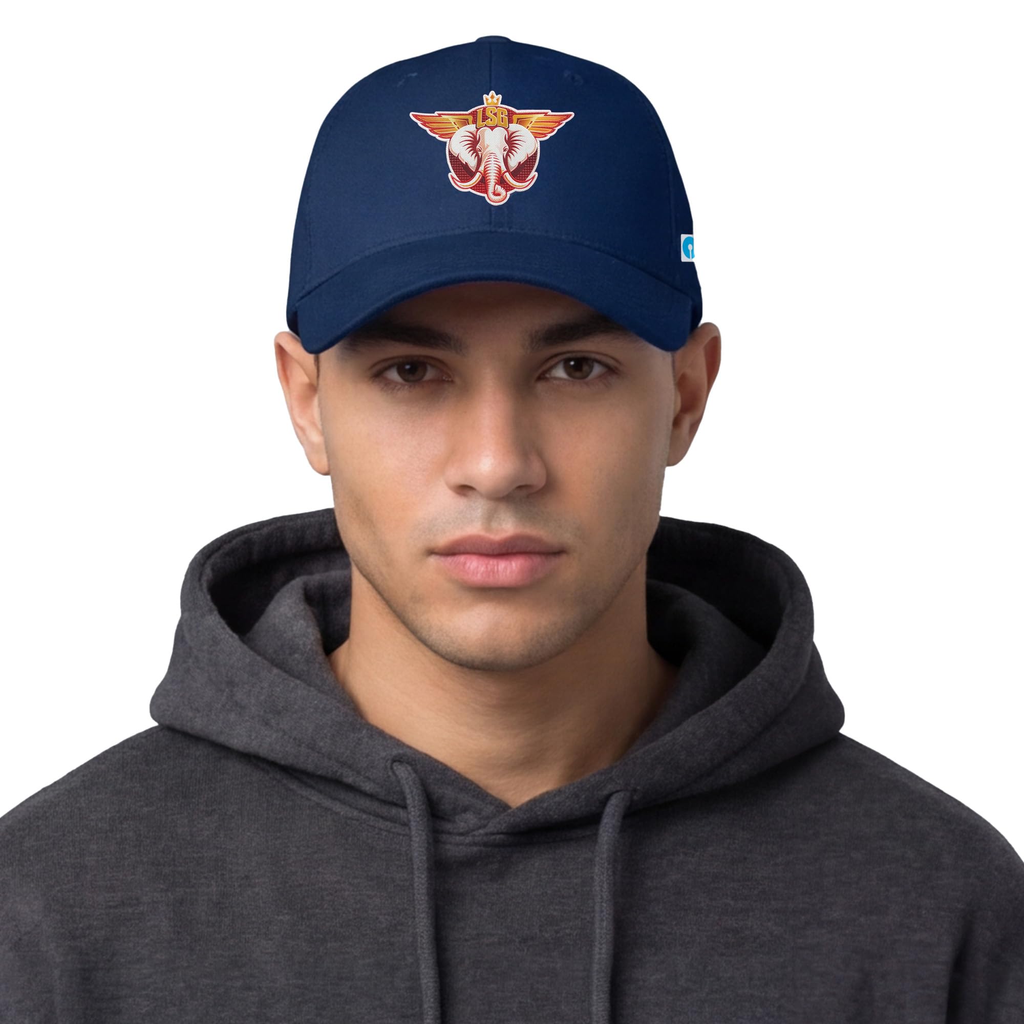 playR x Lucknow Super Giants Authentic Match Cap – Unisex Cricket Sports Cap, Lightweight Sun Protection LSG Cap for Men & Women, Match Day Stadium Wear, Training, Outdoor Sports & Casual All Season-image-21