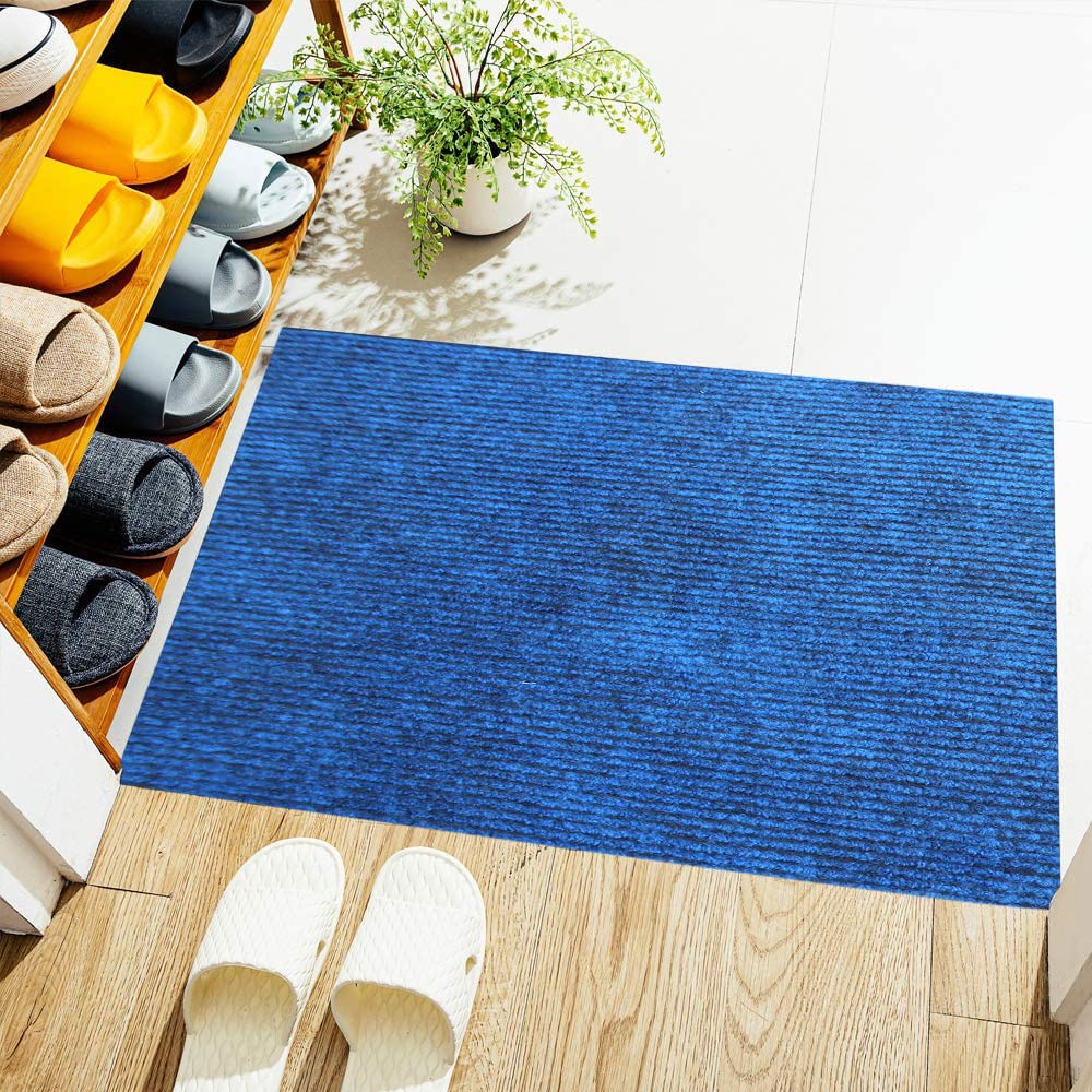 Luxe Home Arizona Soft Polypropylene Dust Trapper Entrance Door Mat/Floor Mat for Home, Kitchen, Hallway, Restaurant, Living Room, Hotels (Blue_40x60_Piece of 1) (B09PLGH93T) Amazon Price History, Amazon Price Tracker