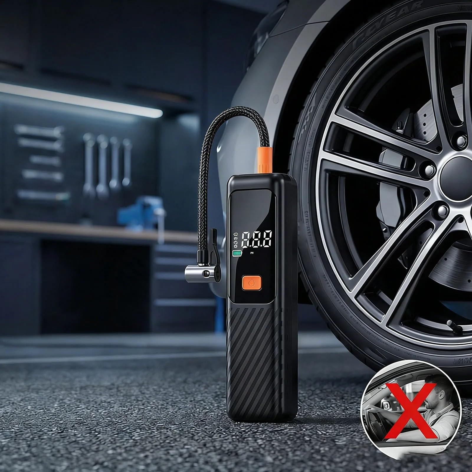 Compresseur Air Gonfleur de Pneu Gonfleur Electrique