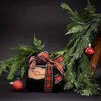 Vista 7 de Etiquetas de regalo de Navidad, 100 calcomanías personalizadas de 2 x 3 pulgadas para etiquetado de bricolaje (marrón kraft)