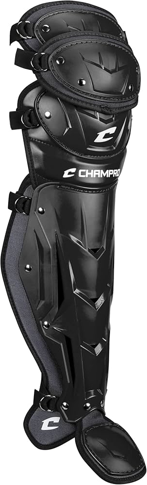 CHAMPRO Optimus MVP Double Knee Baseball Catchers Leg Guards