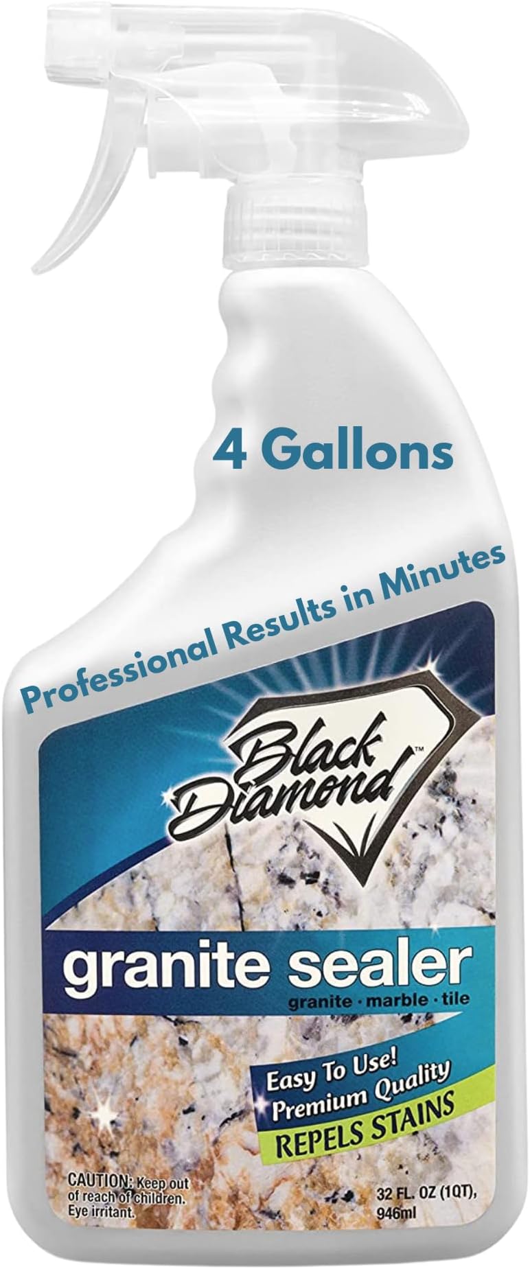 Black Diamond Stoneworks Granite Sealer: Seals and Protects. Marble Sealer Protector. Granite, Marble, and Travertine Countertop Sealer for All Stone Countertops. Enhance Your Stone’s Natural Beauty.