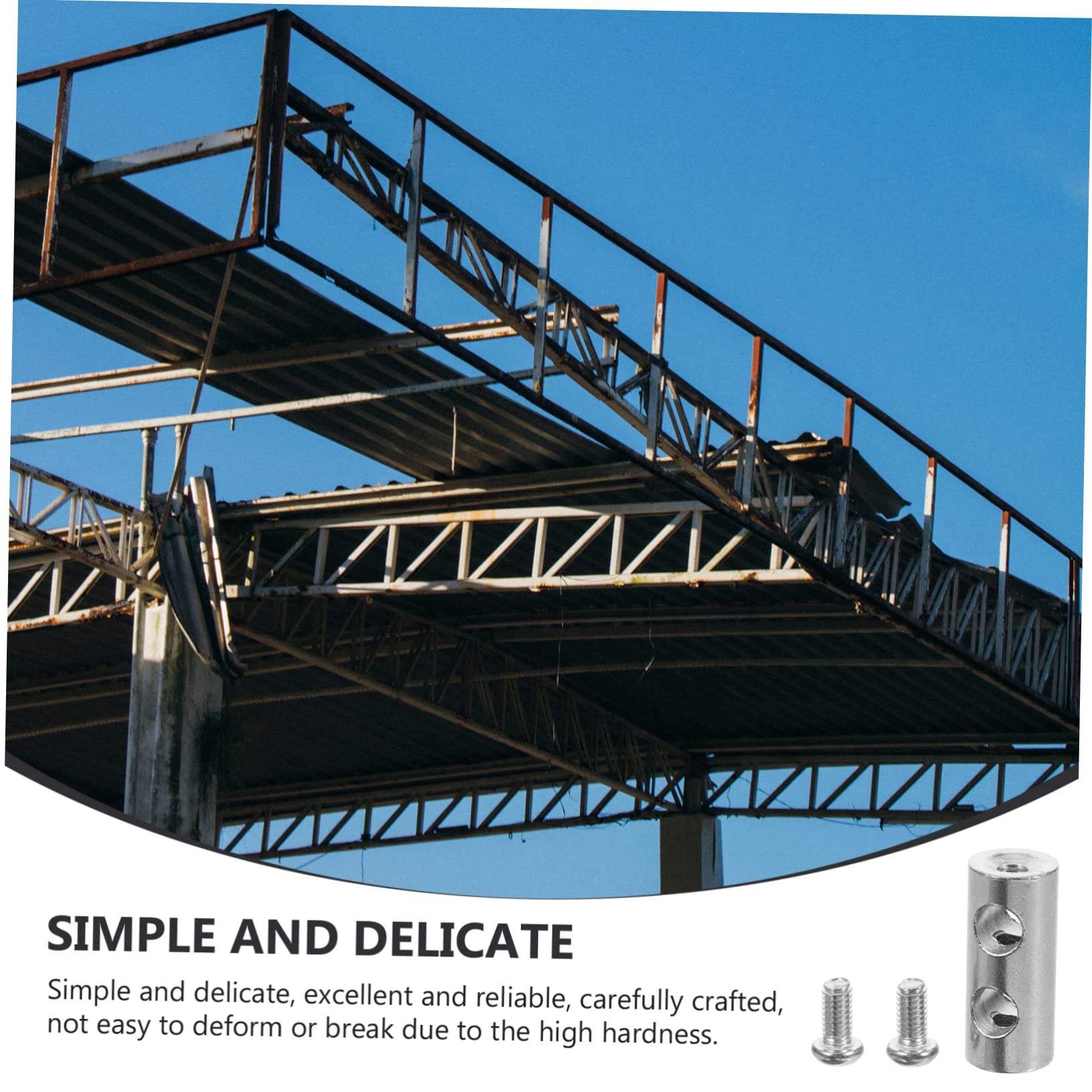 FUNOMOCYA Wire Rope Cable Clamp Cable Clip Cable Clamps Rope Clamp Wire Rope Clips Wire Clip Wire Fastener Rope Fastener Wire Railing Cable Fastener Steel Rope Stainless Steel Silver