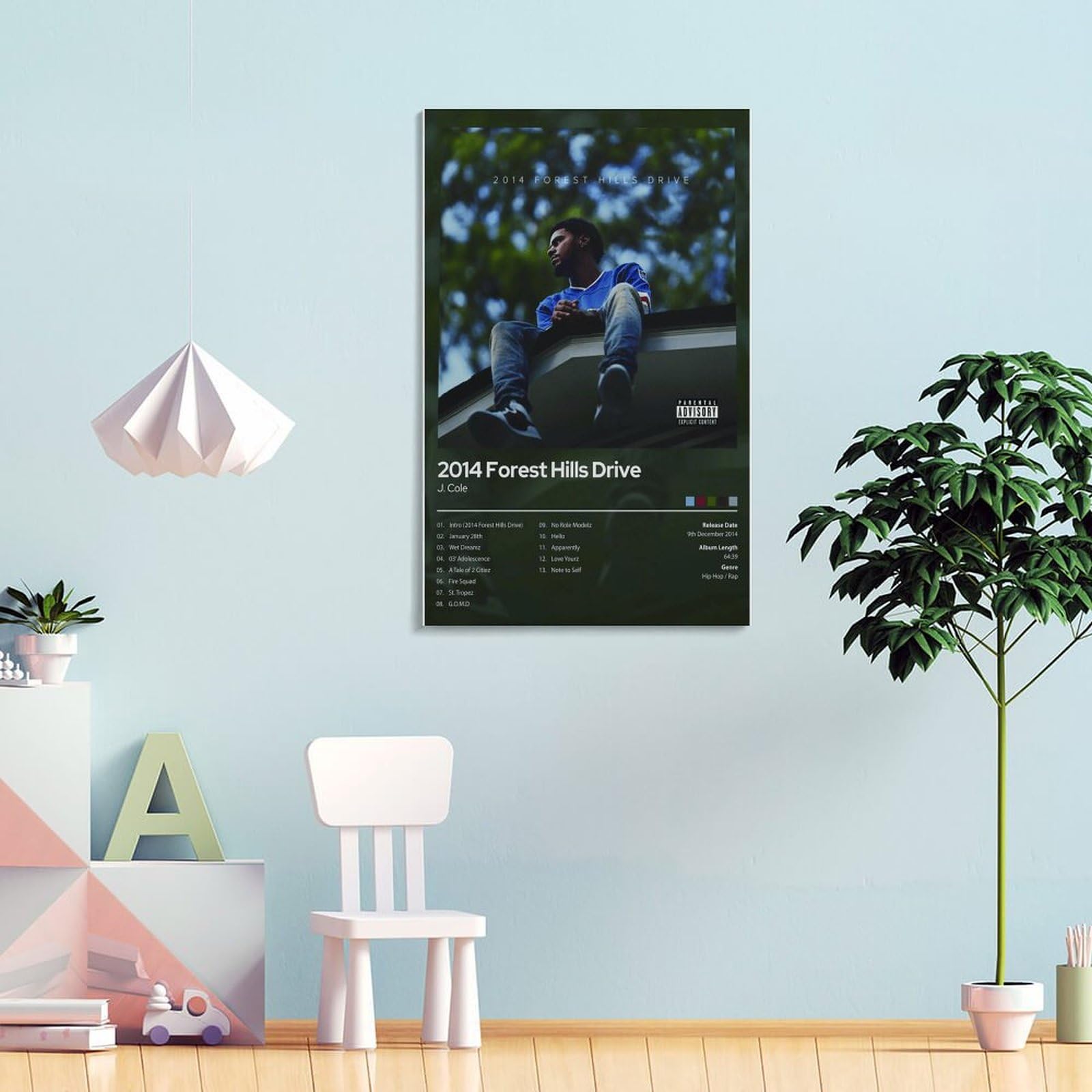 Amazon.com: J. Cole 2014 Forest Hills Drive Posters & Prints on