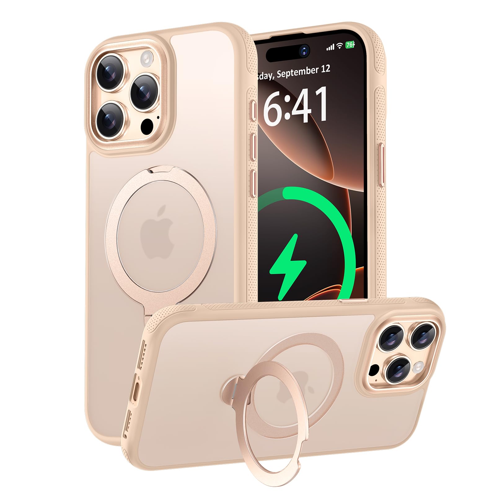 Amazon.co.jp: KISECASE iPhone 15 Pro 用保護ケース magsafe対応