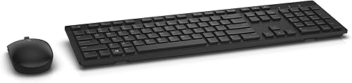 Miniatura 3 de Teclado y mouse inalámbricos, de la marca Dell, Negro