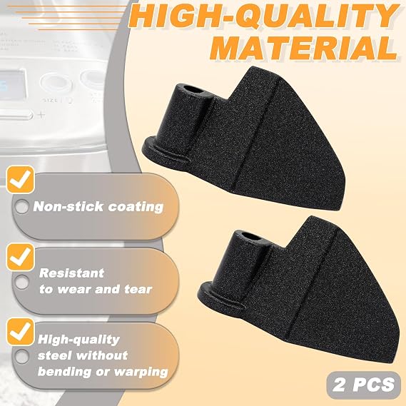 2 Pack CBK-110KP Kneading Paddle, Bread Machine Paddle Replacement Compatible with Cuisinart Bread Maker Machine, Fits Model CBK-110 & CBK-110P1 Bread Machine