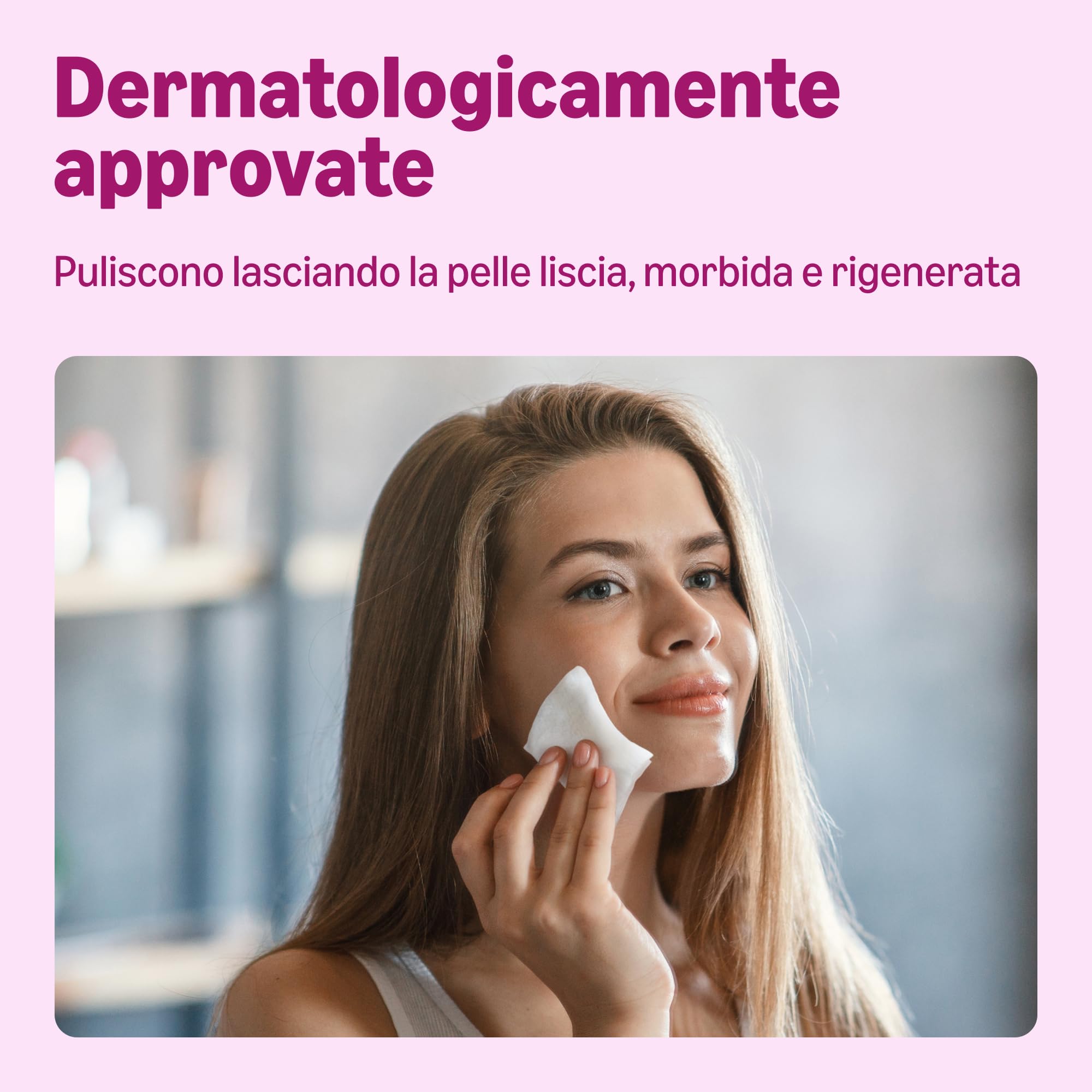 by Amazon Toallitas de limpieza facial con micelar, 25 toallitas | desmaquillantes