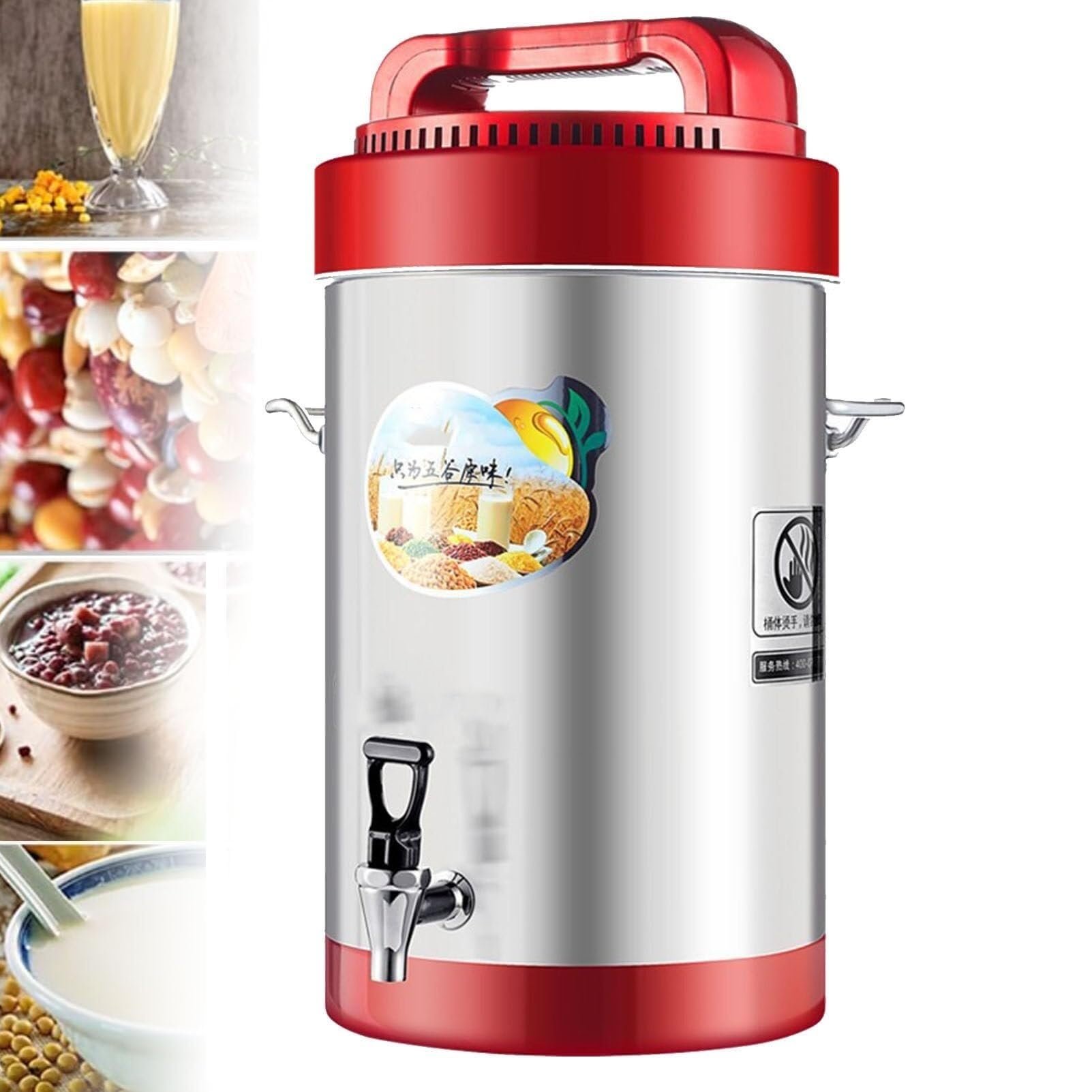 YNIYUJKL 220V Commercial Soymilk Machine Fully Automatic Nut Milk Machine Multifunctional Homemade Plant Milk