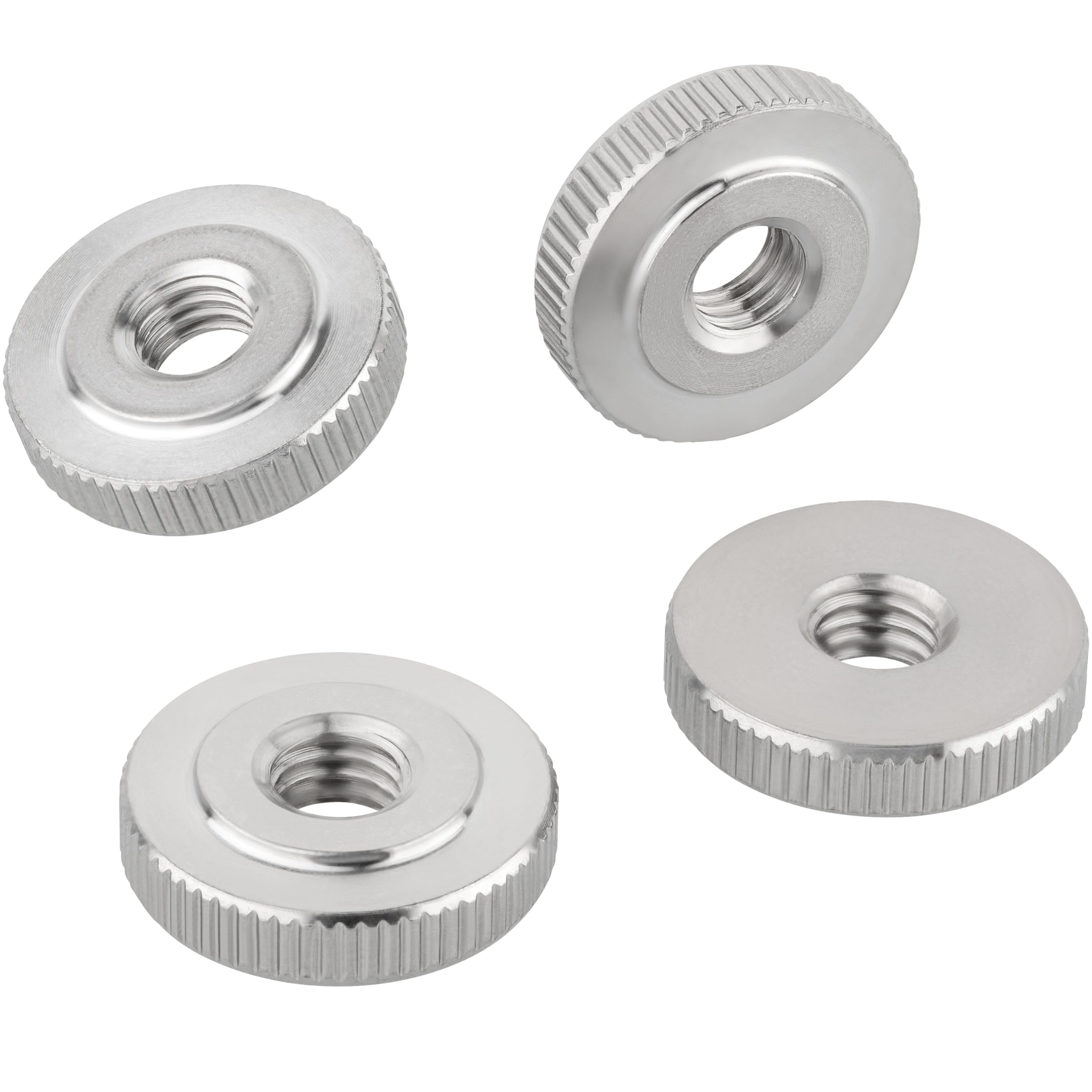 Ottertools - Low Knurled Nut, Low shape, M4