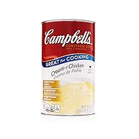 Vista 1 de Campbell's Crema condensada clásica de sopa, pollo, 50 onzas (paquete de 12)
