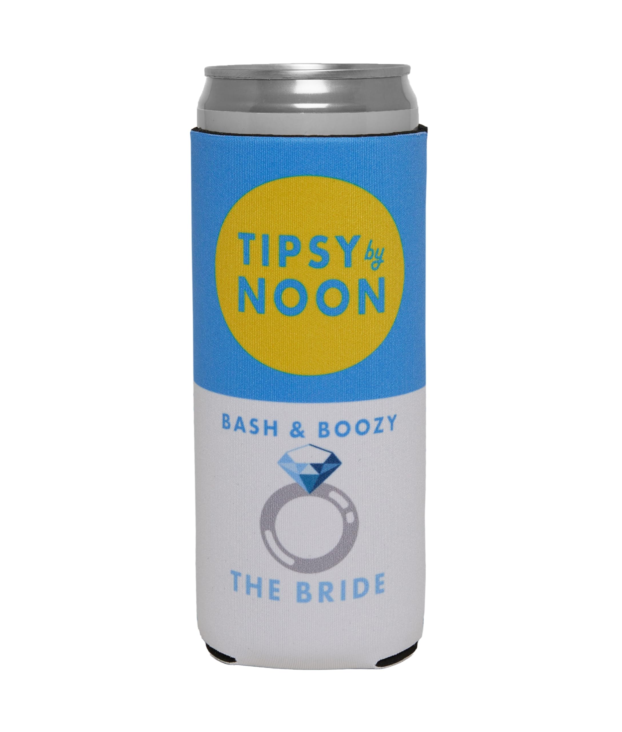 Slim Can Cooler - Tipsy by Noon - The Bride