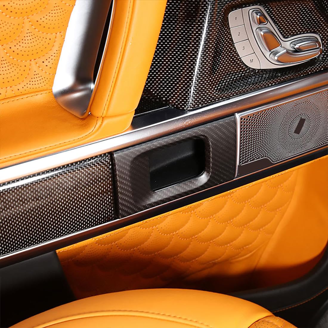 グロスブラックです　4色のabs車の自動車外側ドアハンドルメルセデス ベンツgクラスW463 W464 G65 G55 G63 G500 g550 G350 2019-2020 : メルセデスベンツGクラスW463  2019-2023、ドアハンドルボウルカバー、ABSインテリアドアハンドルボウルトリム、カーインテリアアクセサリーに適合 : 車＆バイク