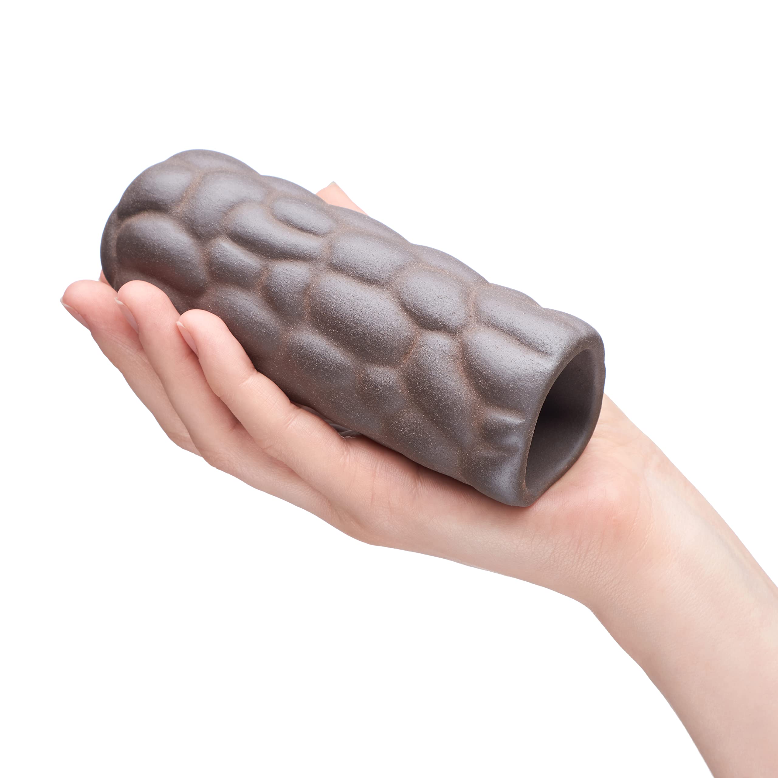 Plecoceramics Pleco Bruthöhle für Aquarien, Dekoration Typ Bubble (Medium, 4 Stück)