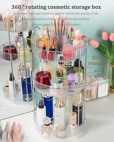 Miniatura 2 de Argox 360  rotary makeup organizer, bathroom counter organizer,skincare care organizer,make up organizers and rotary storage.