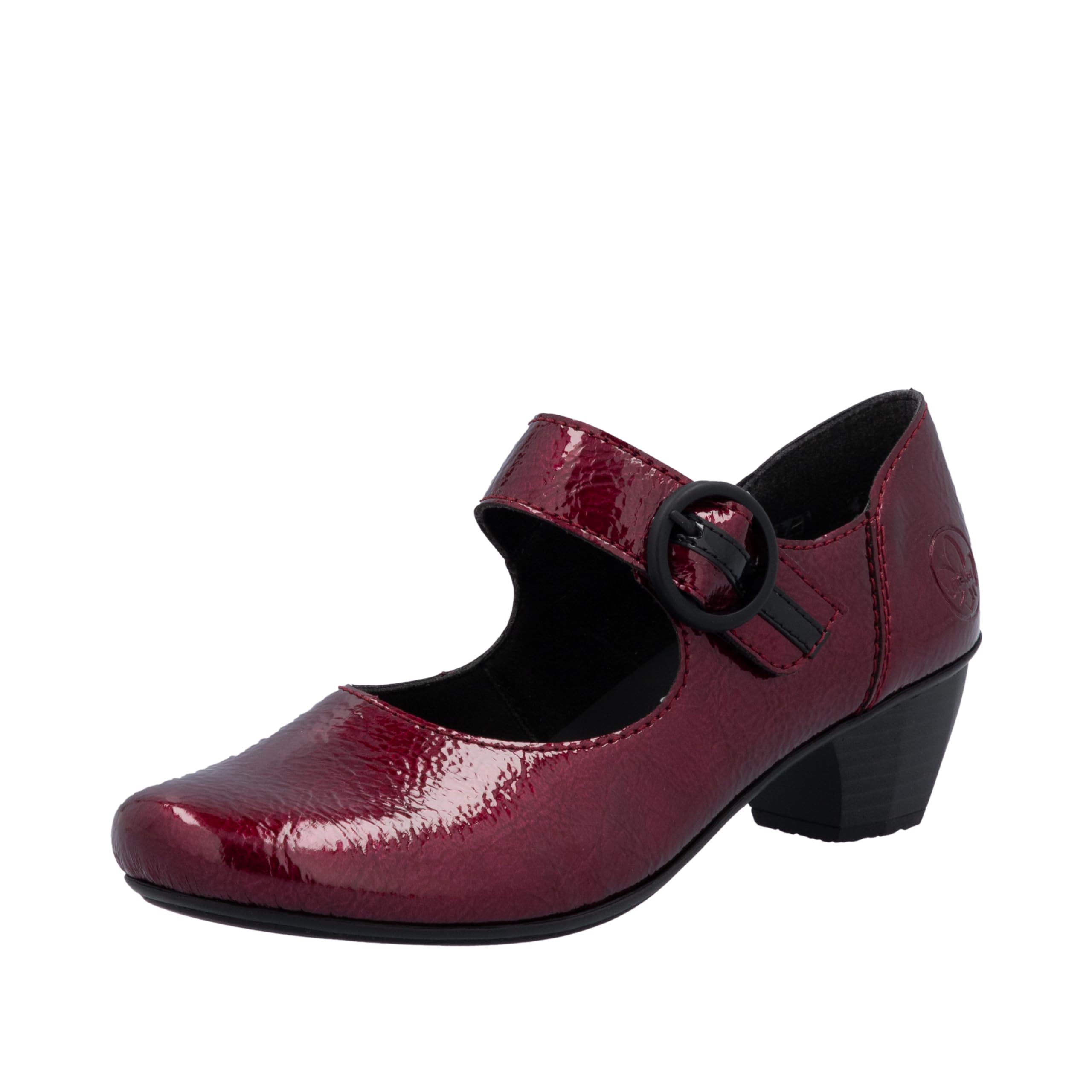 Rieker 41756 Women's Court Shoes, red, 7.5 UK