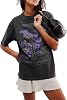 Women Cute Graphic Oversized Tees Fish Lobster Printed Y2K Baggy T Shirts Teen Girls Preppy Vintage Aesthetic Summer Tops