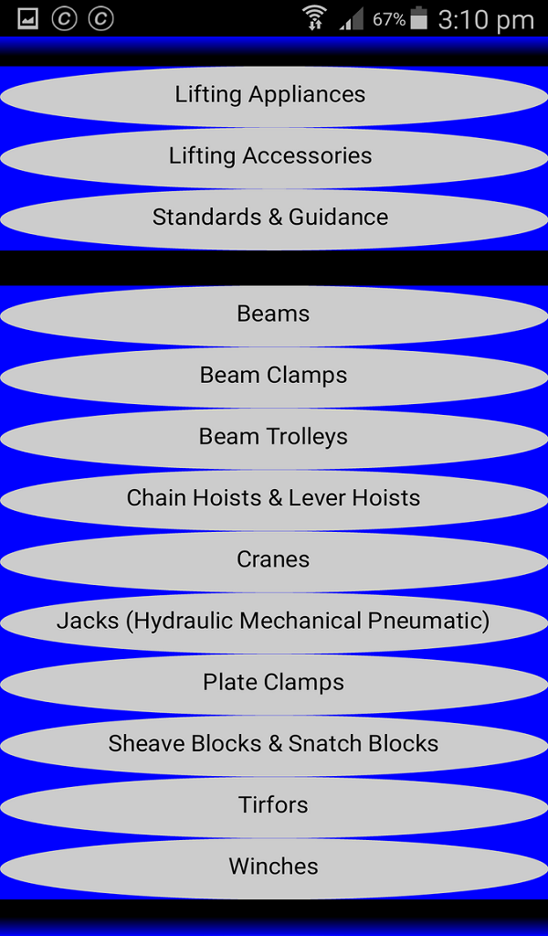 Lifting Equipment Inspection Matrix - App on the Amazon Appstore