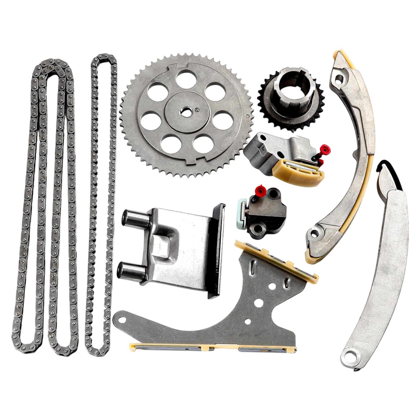Photo 1 of ECCPP Timing Chain Kit fits for 2007 2010 for Chevy Colorado for GMC Canyon Hummer H3 H3T Isuzu i-290 i-370 3.7L 2.9L TK10437C