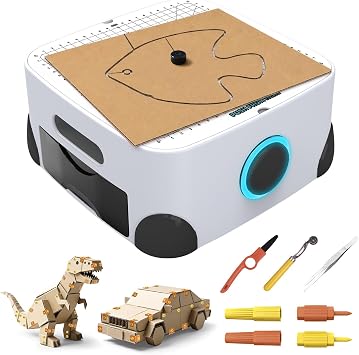 Cardboard Cutter for Kids, Kid-Safe Power Tool Kit, STEM Educational Toys
