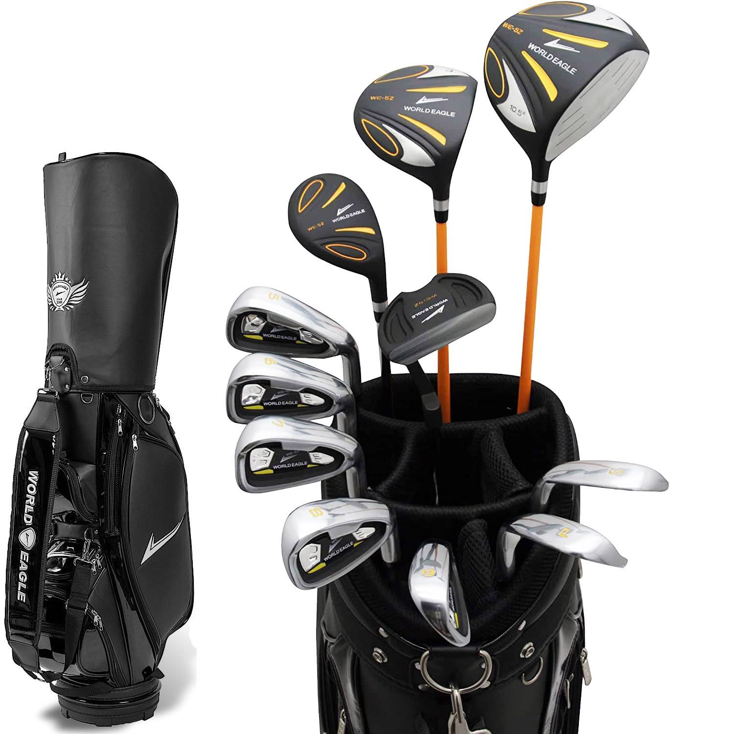 Amazon.co.jp: WORLD EAGLE 5Z-Black Club Set of 11 Small Bag