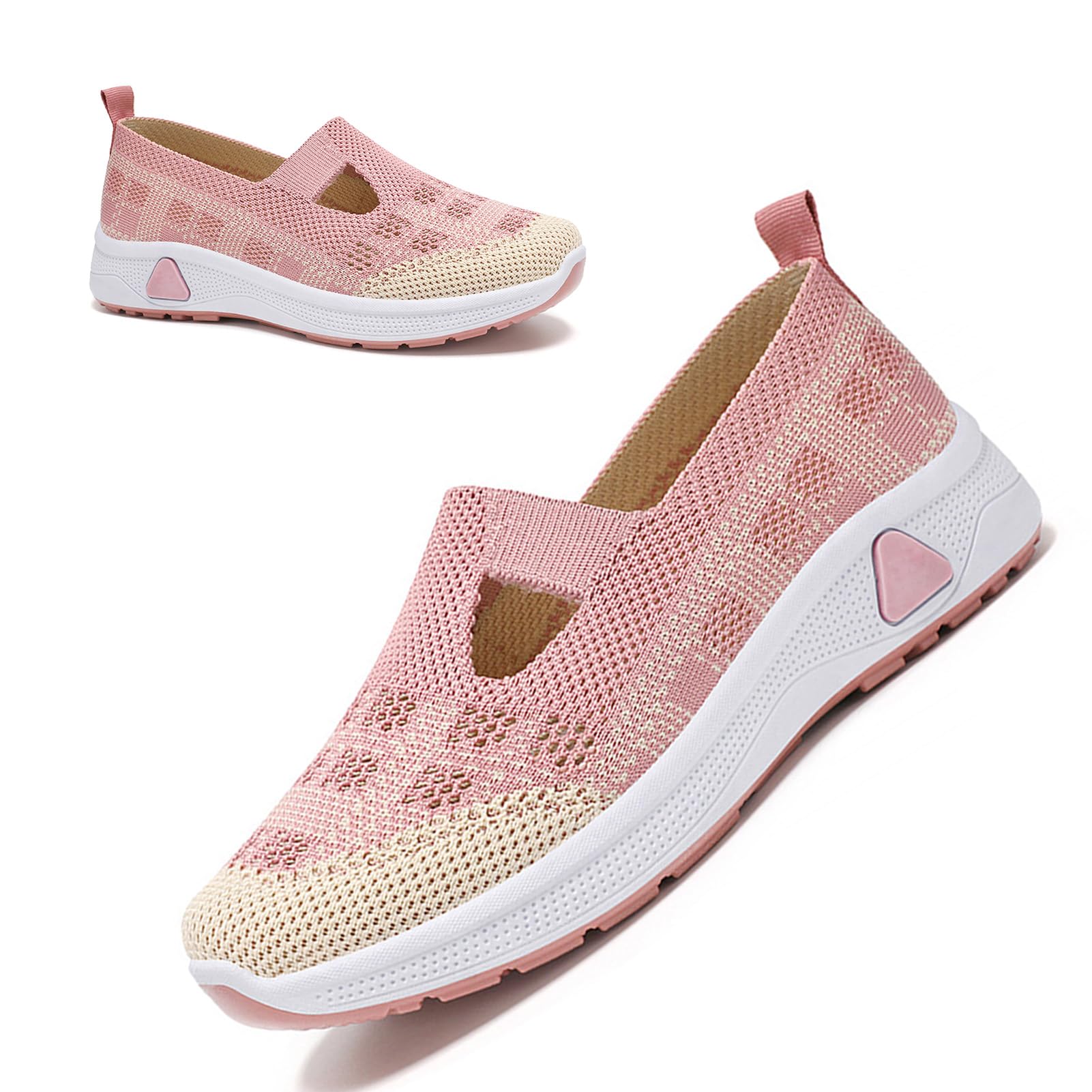 Zapatillas ortopédicas informales de mujer para el día a día y paseos con total comodidad