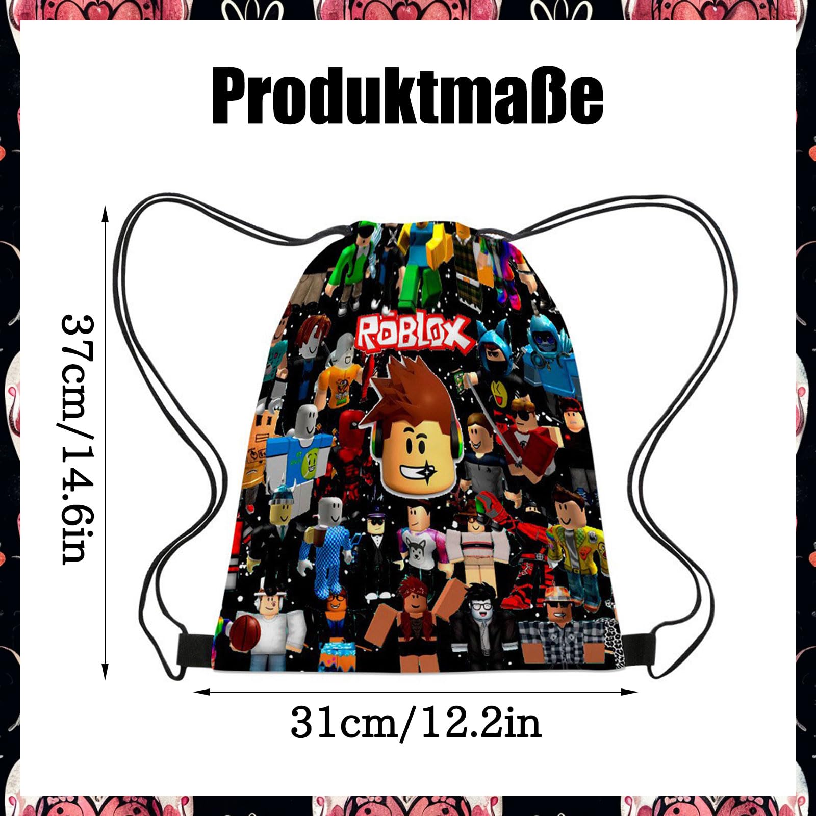 BAIDZFU Rob-Lox Rob-Lox - Bolsa de deporte para hombre y mujer - 3