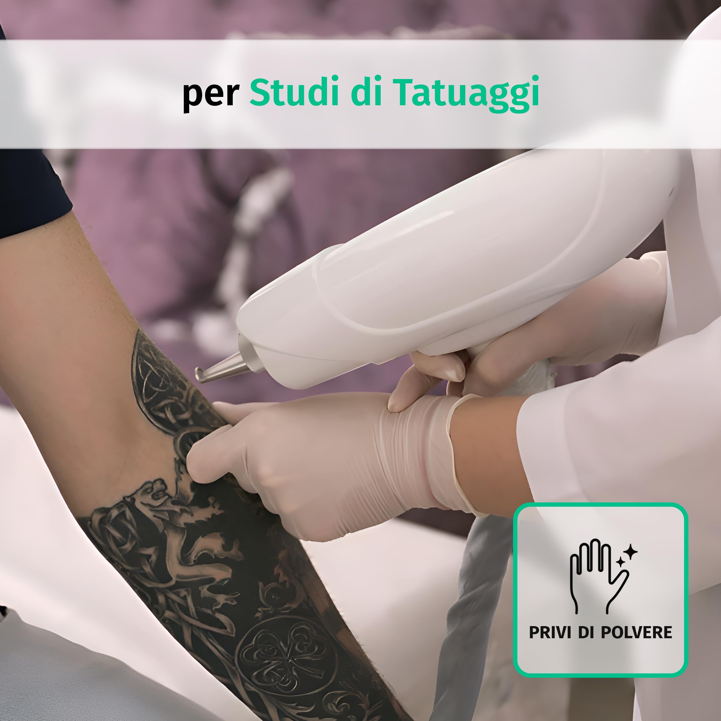 SF Guanti in Lattice Monouso M, Bianchi – 1000 Pezzi (10×100), Senza Polvere, Elastici e Resistenti, Uso Medico e Professionale