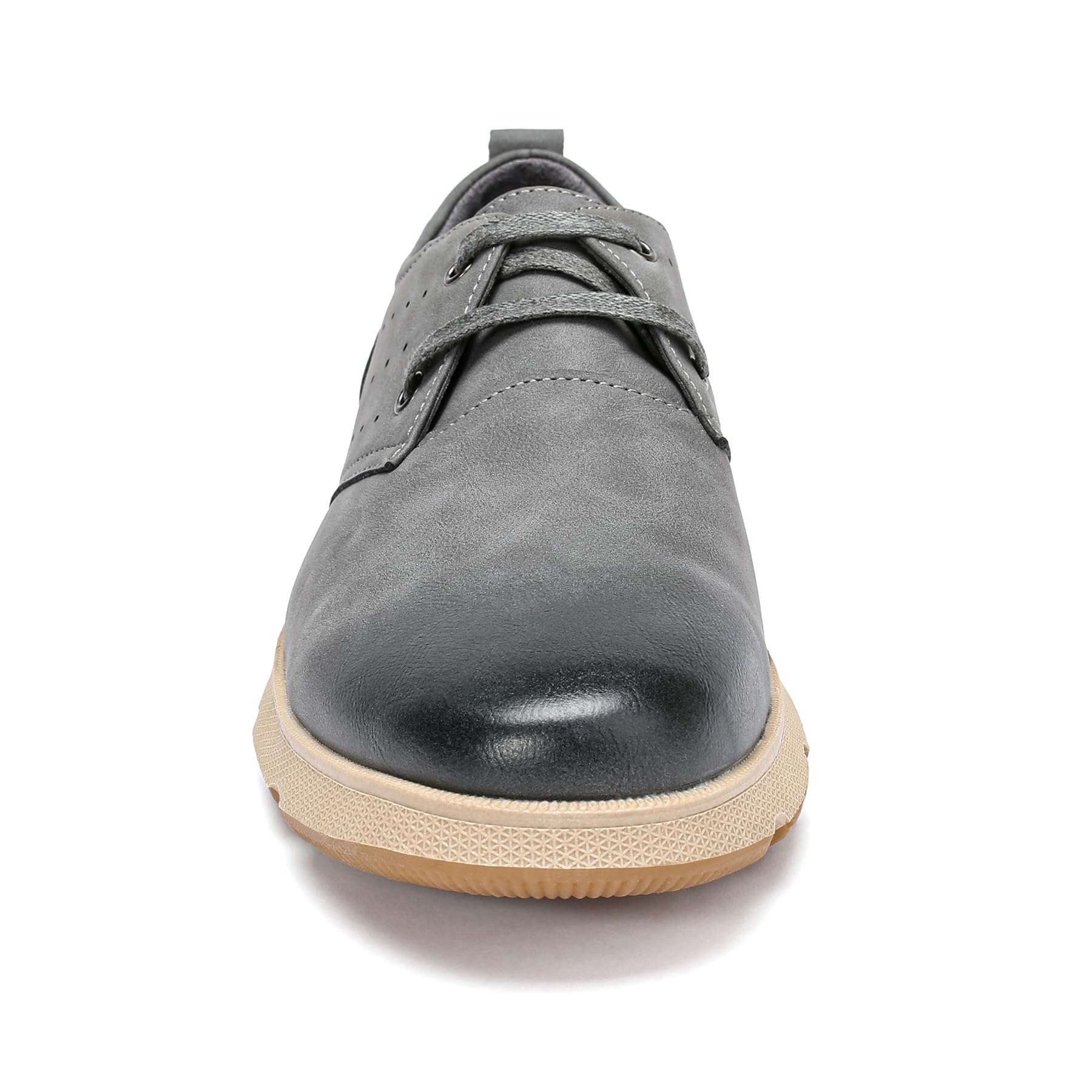 Allthemen Scarpe Casual Uomo Basse Oxford in Pelle PU Leggere Stringate Derby Mocassini Scarpe per Business Office