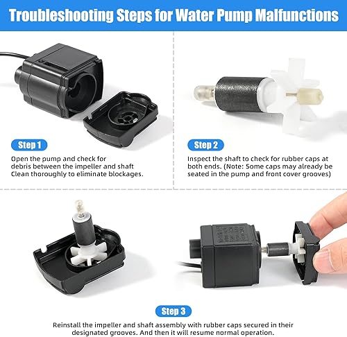 AQUANEAT Fish Tank, 1.2 Gallon Aquarium, Small Betta Fish Tank Starter Kit with LED Light and Water Filter Pump, Round